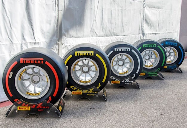 Pirelli's F1 tyres
