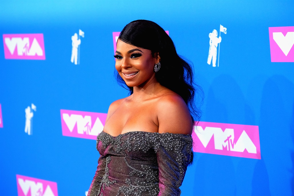 Libran, Ashanti attends the 2018 MTV Video Music Awards in New York City