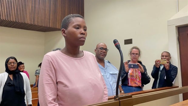 <p>The
woman said she wanted to apply for Legal Aid, so Legal Aid lawyer Nomfundo
Sikhosana stood next to her and took her details.
</p><p>"Your worship, she made a confession," said prosecutor Jacques Van Zyl.
</p><p>Her
case was postponed to 25 March for bail information, and she will remain in
custody. </p><p><em>- Jenni Evans

&nbsp;
</em></p><p><em>(Photo
by Chelsea Ogilvie/News24)

&nbsp;</em></p>