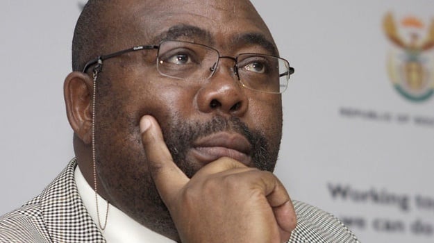 Minister of Public Works Thulas Nxesi.