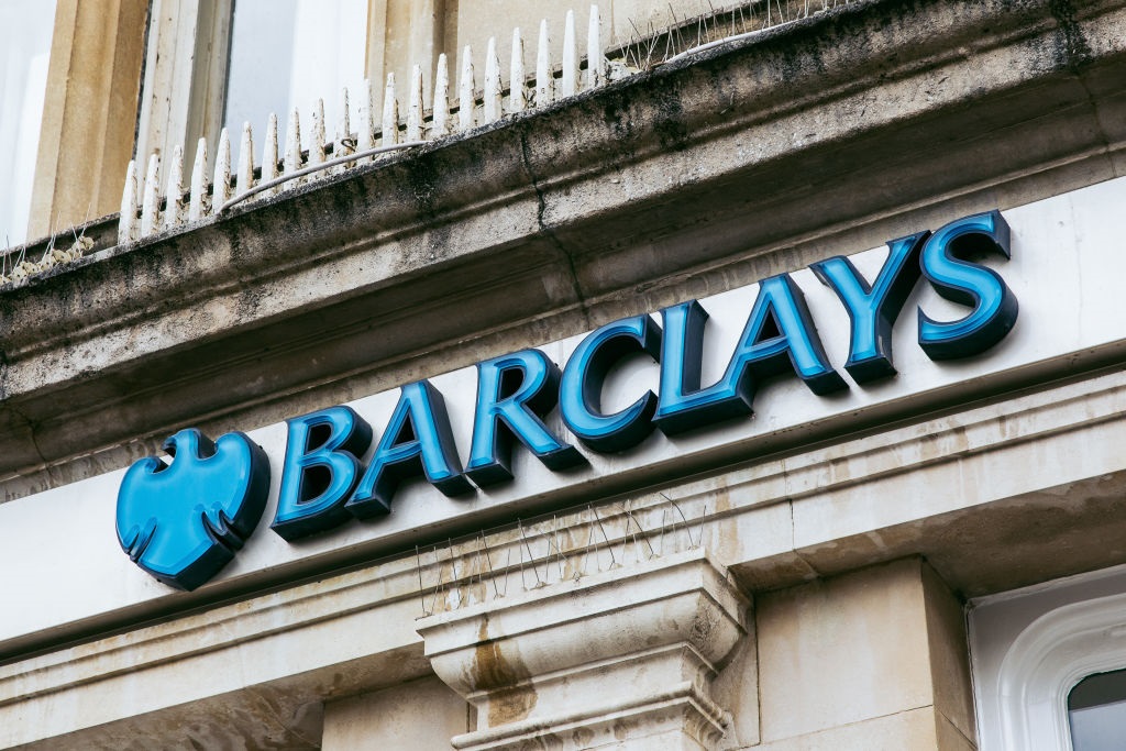 A sign is pictured outside a branch of Barclays Bank on 27 September 2022 in Windsor, United Kingdom. Banks and building societies have withdrawn some mortgage deals following forecasts of sharp rises in interest rates in the wake of a fall in the value of the pound. Some lenders,  including Barclays, are allowing customers a product transfer arrangement lasting 4-6 months prior to renewal of existing mortgages. (photo by Mark Kerrison/In Pictures via Getty Images)