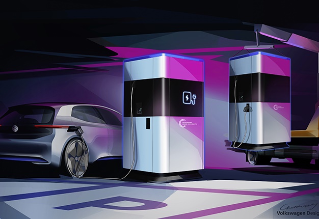 Volkswagen Mobile Charging unit