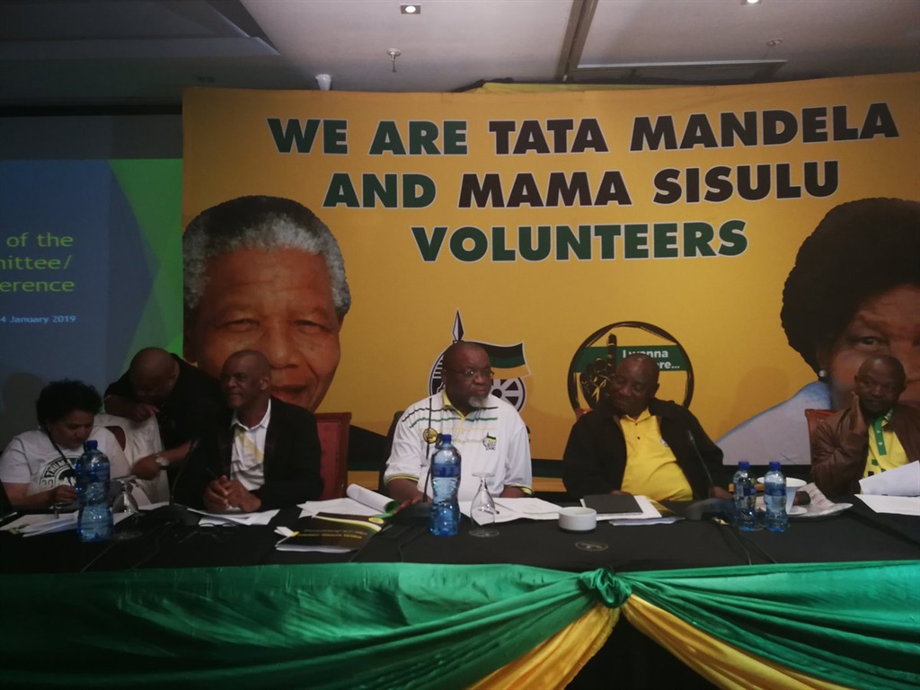 ANC members at the ANC lists conference. Picture: S'thembile Cele