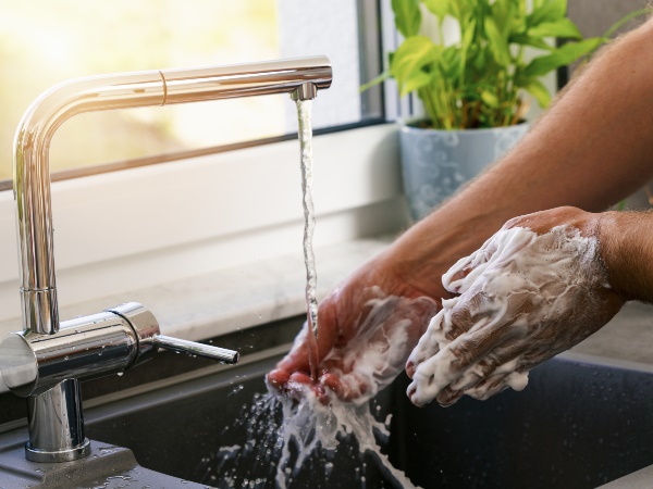Regular hand washing helps combat the spread of disease. (Getty Images)