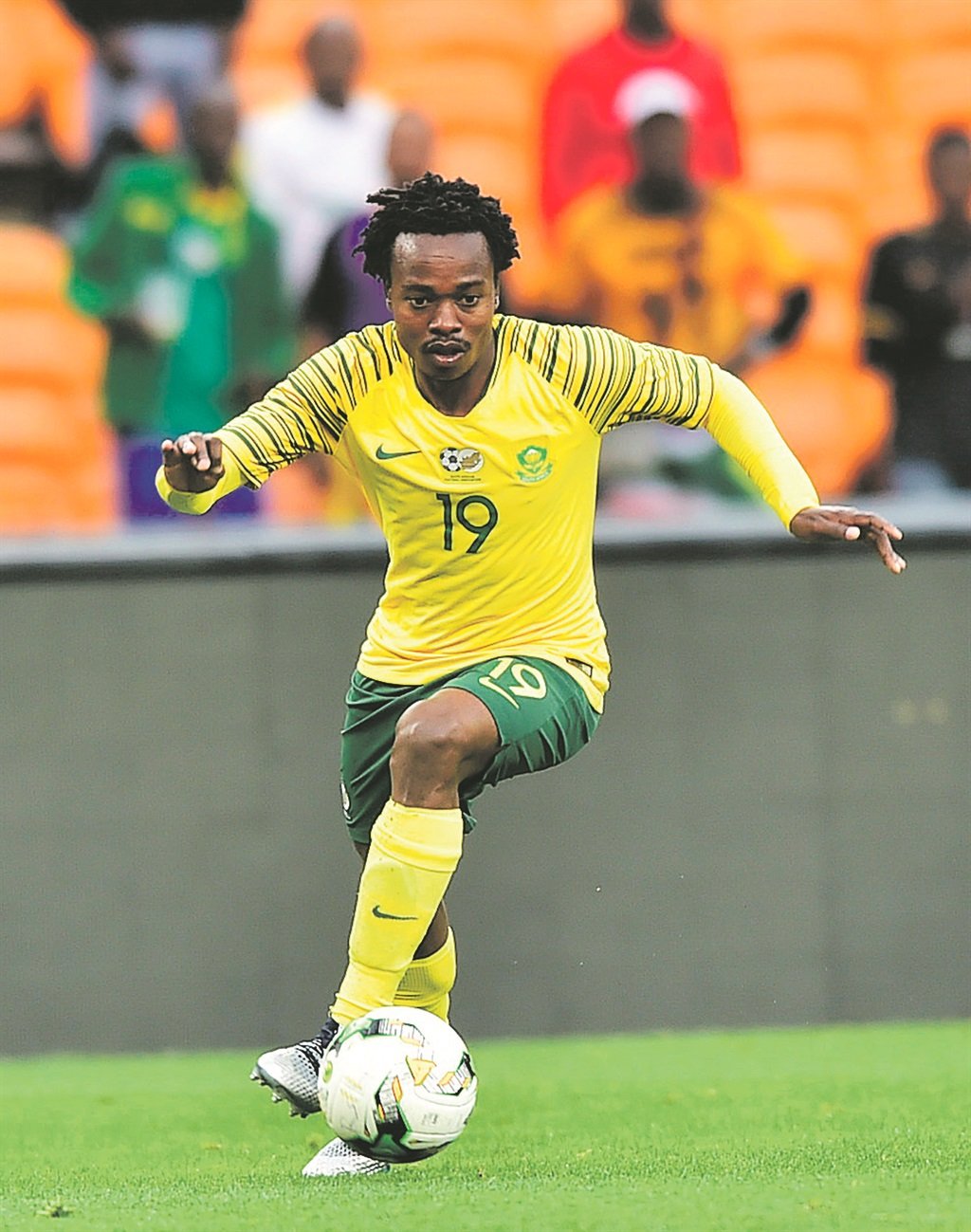 This year could not have started better for Tau who will now realise his dream of playing in the EPL. But now our star player must live up to the hype and take the league by storm. Picture: Themba Makofane