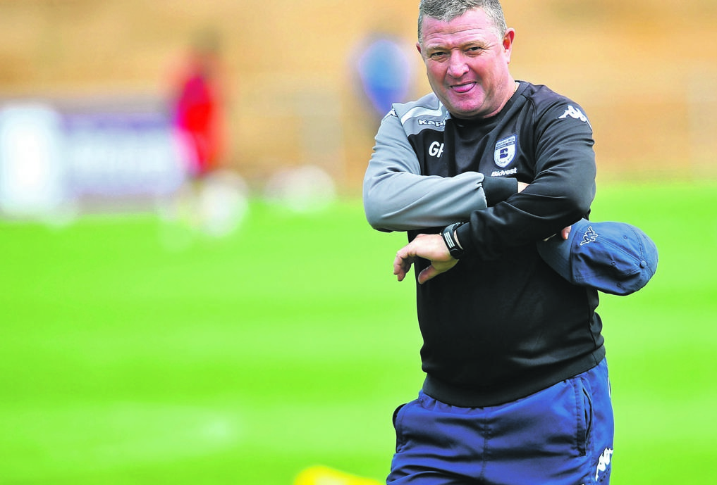SAY CHEESE: Gavin Hunt hopes Bidvest Wits will collect maximum points against Kaizer Chiefs tonight.Photo byBackpagepix
