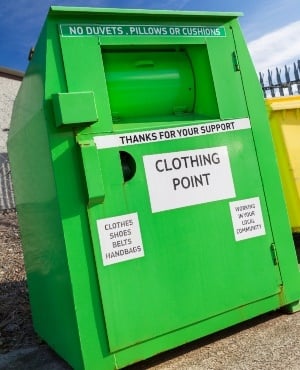 Donation bin. (Getty images, Gallo images)