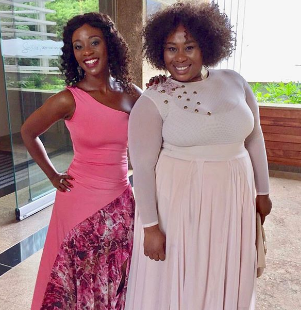 Friends Salamina Mosese and Nobuhle Mahlasela.
Photo: Instagram 