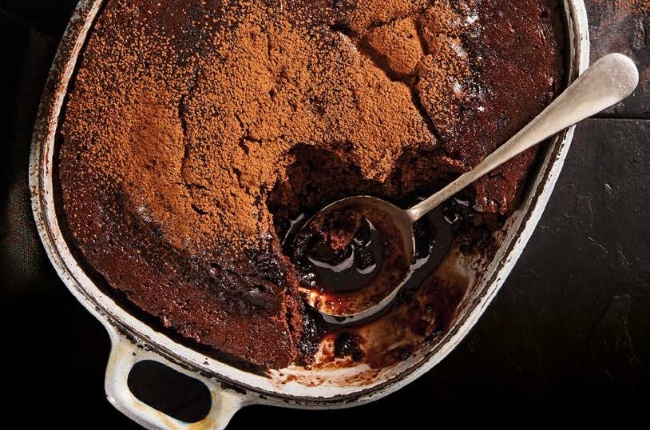 Saucy chocolate pudding. (Photo: YOU) 