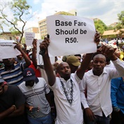E-hailing drivers march against taxi industry!