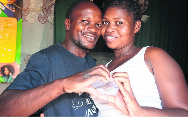 Lovebirds Sam Mpofu and Sinikiwe Maombedze are planning their white wedding soon.             Photo by Raymond Morare