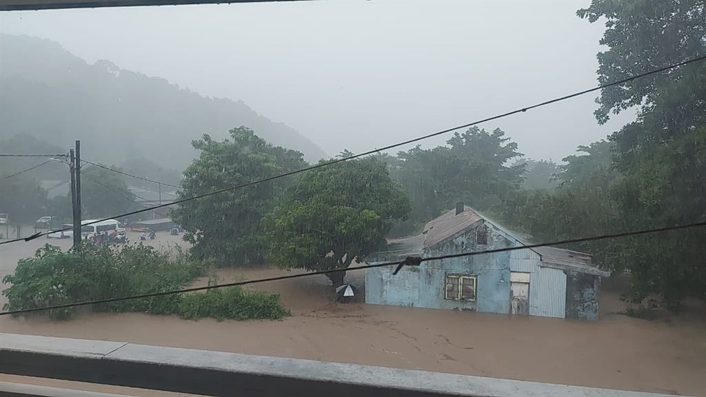 There was heavy rain that led to flooding in Lusikisiki and Port St Johns.