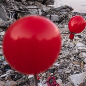 Red balloons mark youth killed in devastating Turkey quake