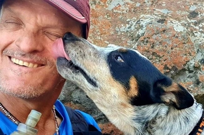Farm foreman Kevin Ruthven feels lost without his best friend and confidant, Mielie, who's gone missing.  (PHOTO: Supplied)