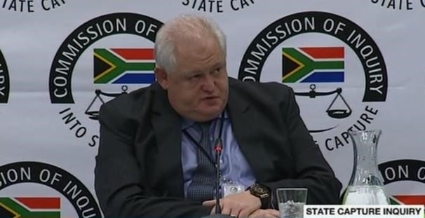 I would take a newspaper with me (to pay him money), says
Agrizzi

