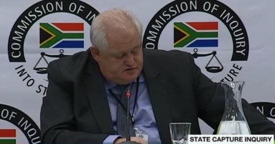 Agrizzi: Vincent Smith allegedly intervened to ensure that Zach Modise, 
correctional services commissioner, would have a "favourable" attitude 
towards Bosasa. 

@CowansView

