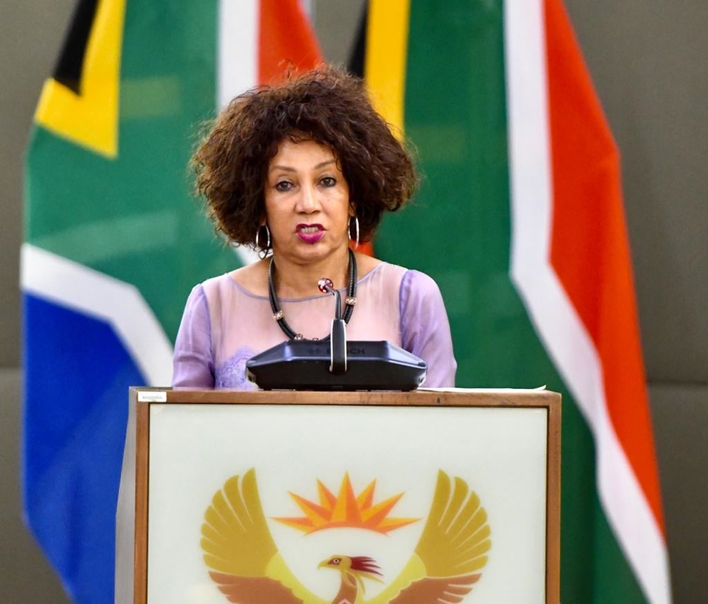 Human Settlements Minister Lindiwe Sisulu. (GCIS)