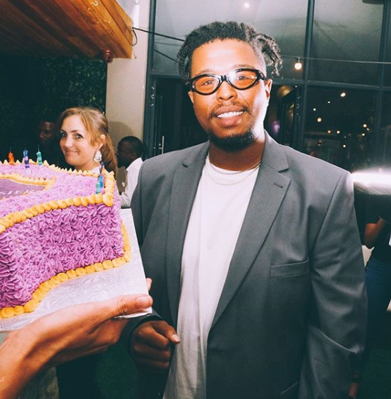 Anatii arriving at his birthday soiree in Joburg.
Photo: Instagram