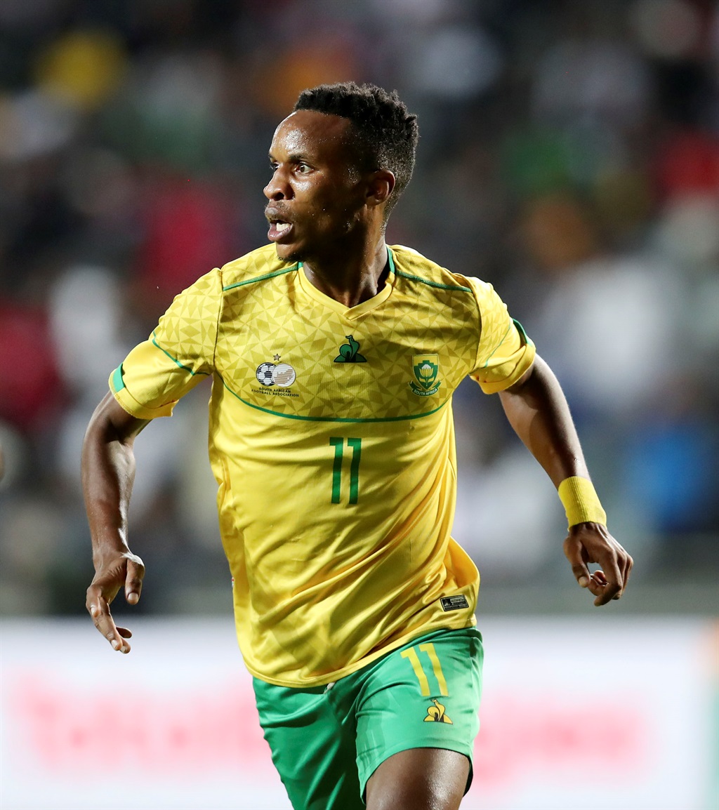 Themba Zwane of South Africa during the 2023 Afric