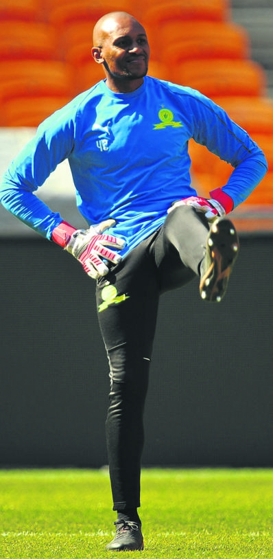 Goalkeeper Thela Ngobeni is believed to be wanted by several teams. Photo by Backpagepix