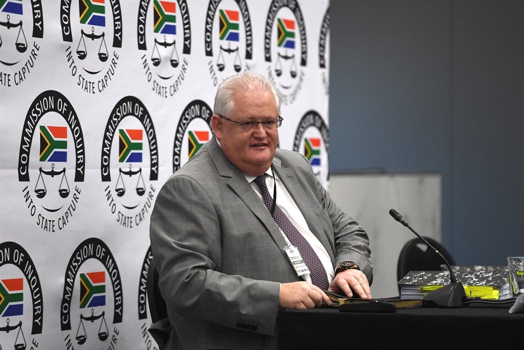 Angelo Agrizzi testifies at the commission of inquiry into state capture. Picture: Felix Dlangamandla/Netwerk24