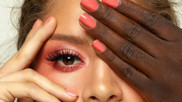 Makeup and nails in Pantone's 2019 colour of the year.