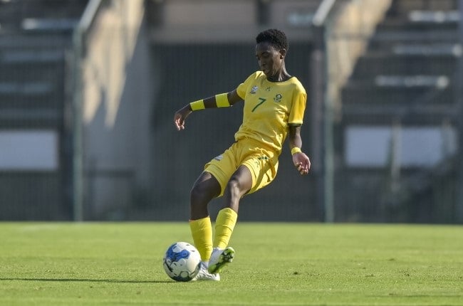 Despite her success at a young age, 22-year-old Karabo Dhlamini still wants more, including going to the Olympics with Banyana Banyana for the first time. 
(Christiaan Kotze/Gallo Images).