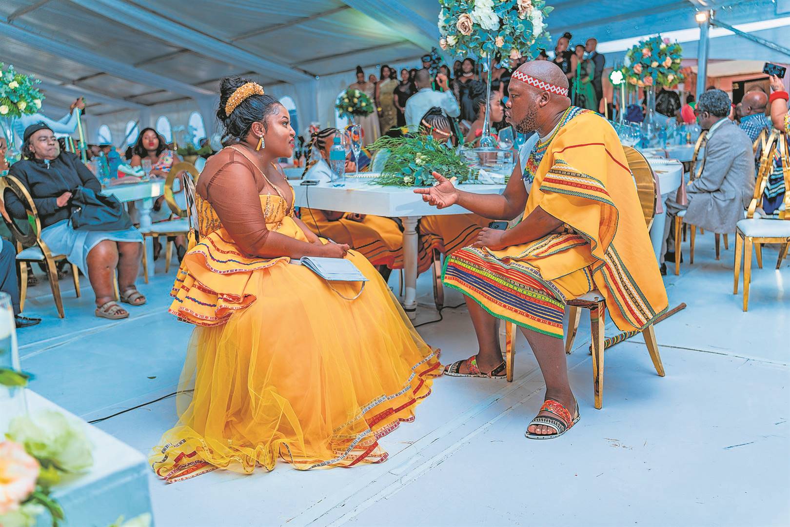 Directors for BOC Event, Nwabisa Wopula and her husband Odwa Wopula celebrated their 18th anniversary in a different style.