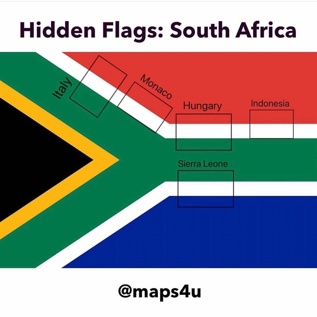 south africa, flag