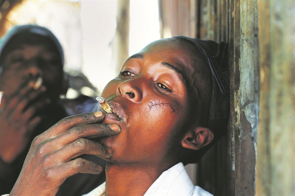 Mamelodi, east of Pretoria, has earned the unenviable tag as the most affected area in the country where youngsters are hooked on the highly addictive drug, nyaope. Photo: Leon Sadiki