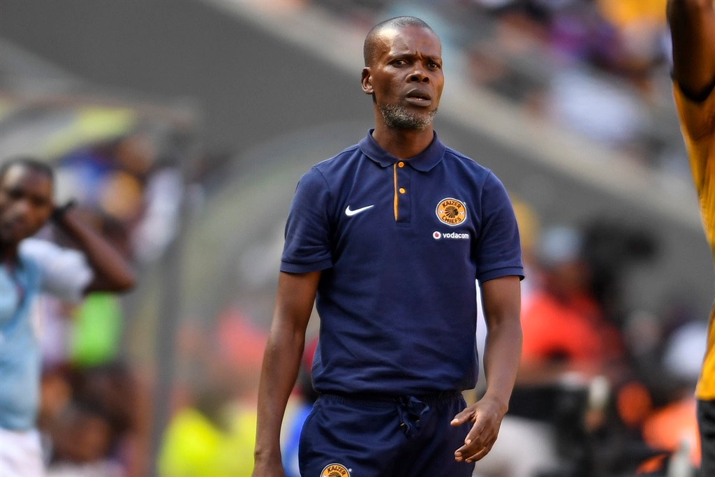 Arthur Zwane during the DStv Premiership match between Kaizer Chiefs and Orlando Pirates at FNB Stadium on February 25, 2023 in Johannesburg, South Africa.