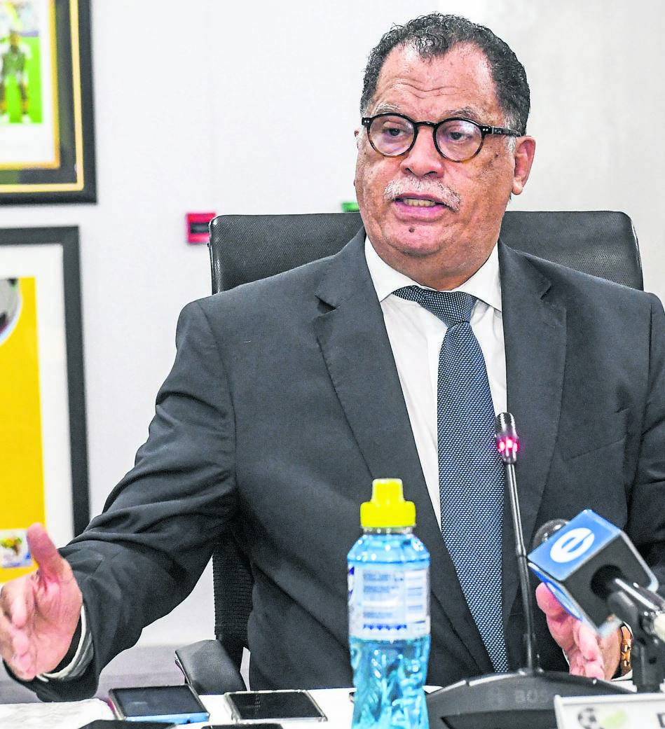 Danny Jordaan, Safa president, says African players are stuck in Europe without any movement.Photo by Gallo Images