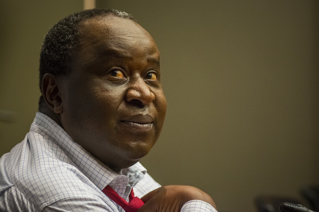 Tito Mboweni, South Africa's finance minister. Picture: Waldo Swiegers/Bloomberg via Getty Images