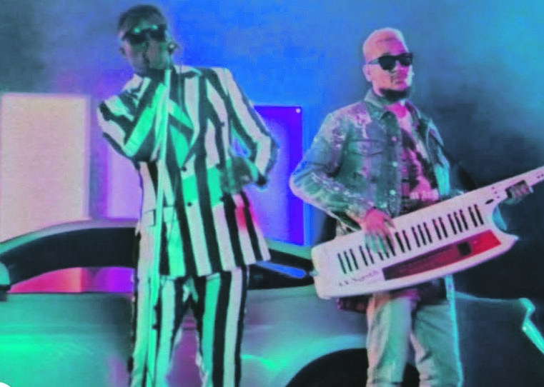 You can’t fake the funk: Tressor and AKA dispense some groove on this track with its vibey video. Pictures: supplied
