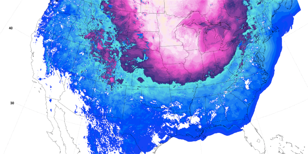 Parts Of The Us Are Now Colder Than Antarctica As A Frigid