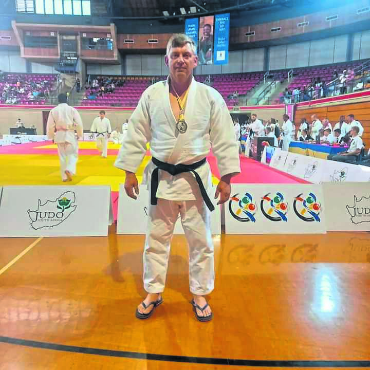 Marthinus Colesky, die judo meester van Patensie.Foto:VERSKAF