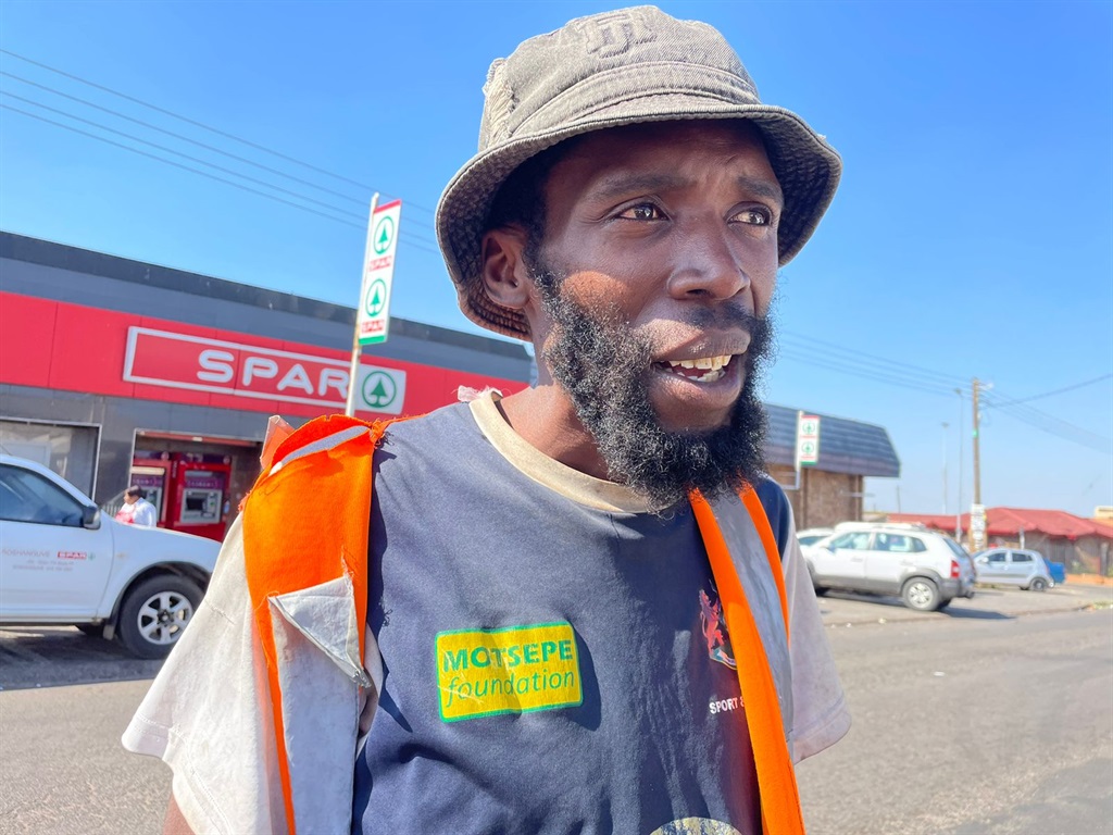 Mzwandile Makhabo from Soshanguve in Tshwane said he desperately wants to quit smoking nyaope.                                                       Photo by Kgalalelo Tlhoaele 