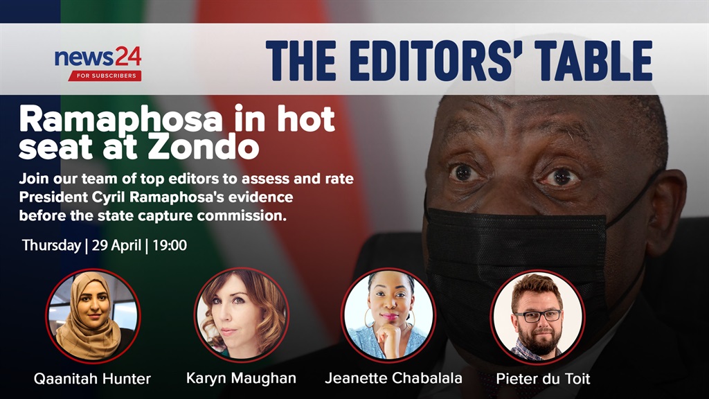 Invitation to News24 Editors' Table