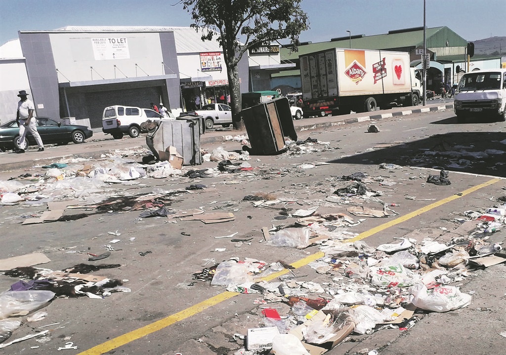 Image result for burning protests violent 2020 south africa
