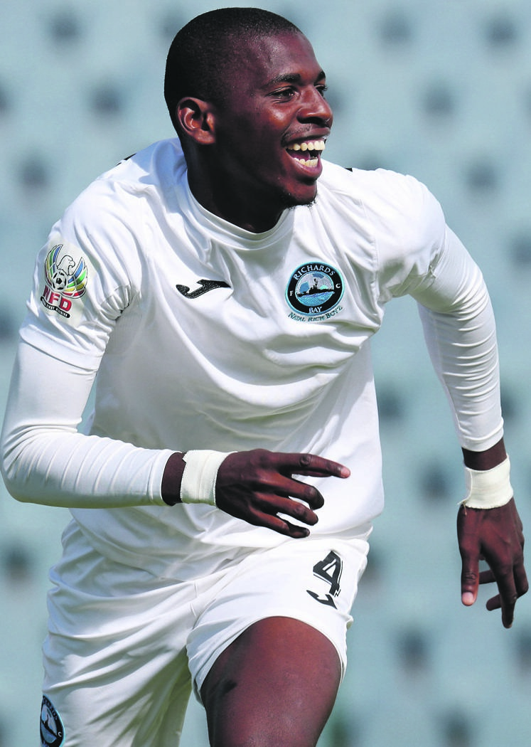 ON LOAN Sandile Mthethwa is one of the important figures in the Richards Bay team. Picture: Muzi Ntombela 