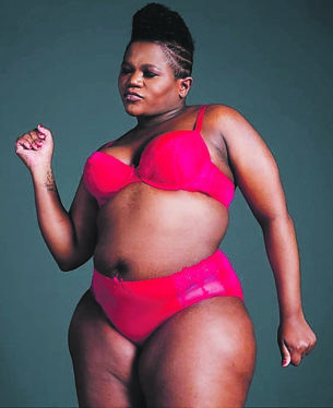 GODDESSES COME IN ALL SHAPES AND SIZES  Busiswa in the campaign that has attracted much attention