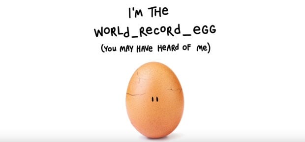 World Record Egg. (Photo: YouTube/Hulu)