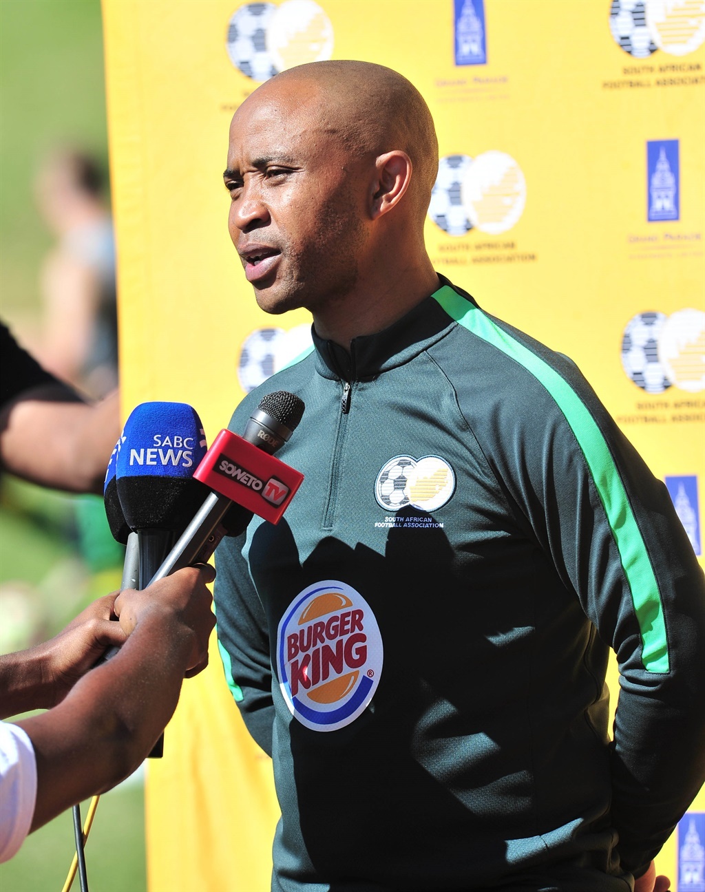 Amajita coach Thabo Senong is hoping to get the better of The Flying Eagles.
Photo: BackpagePix
