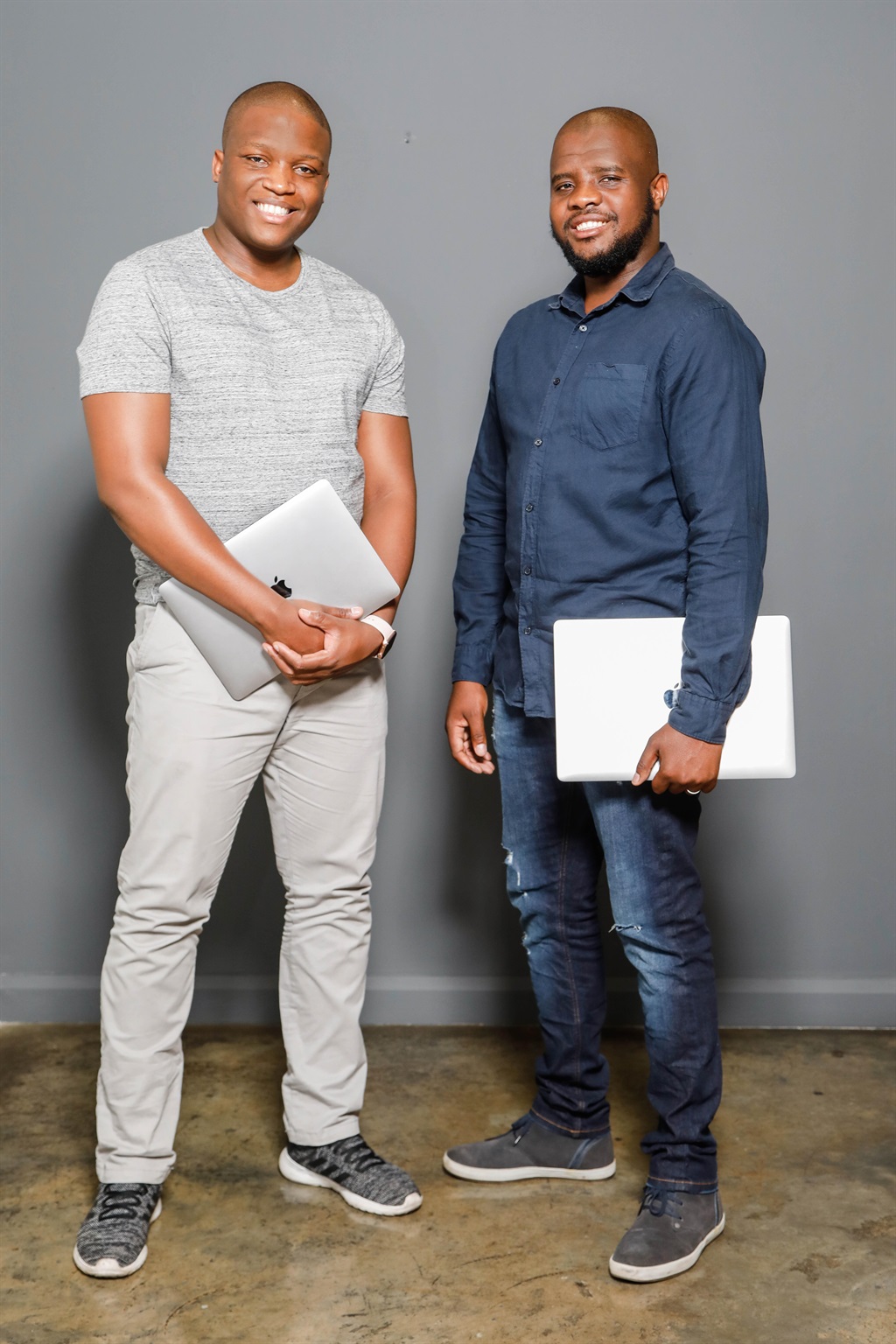 City one brings you the modern day car pool. Founders Gugulethu Mhlanga and Simphiwe Kuse.  Picture: Supplied