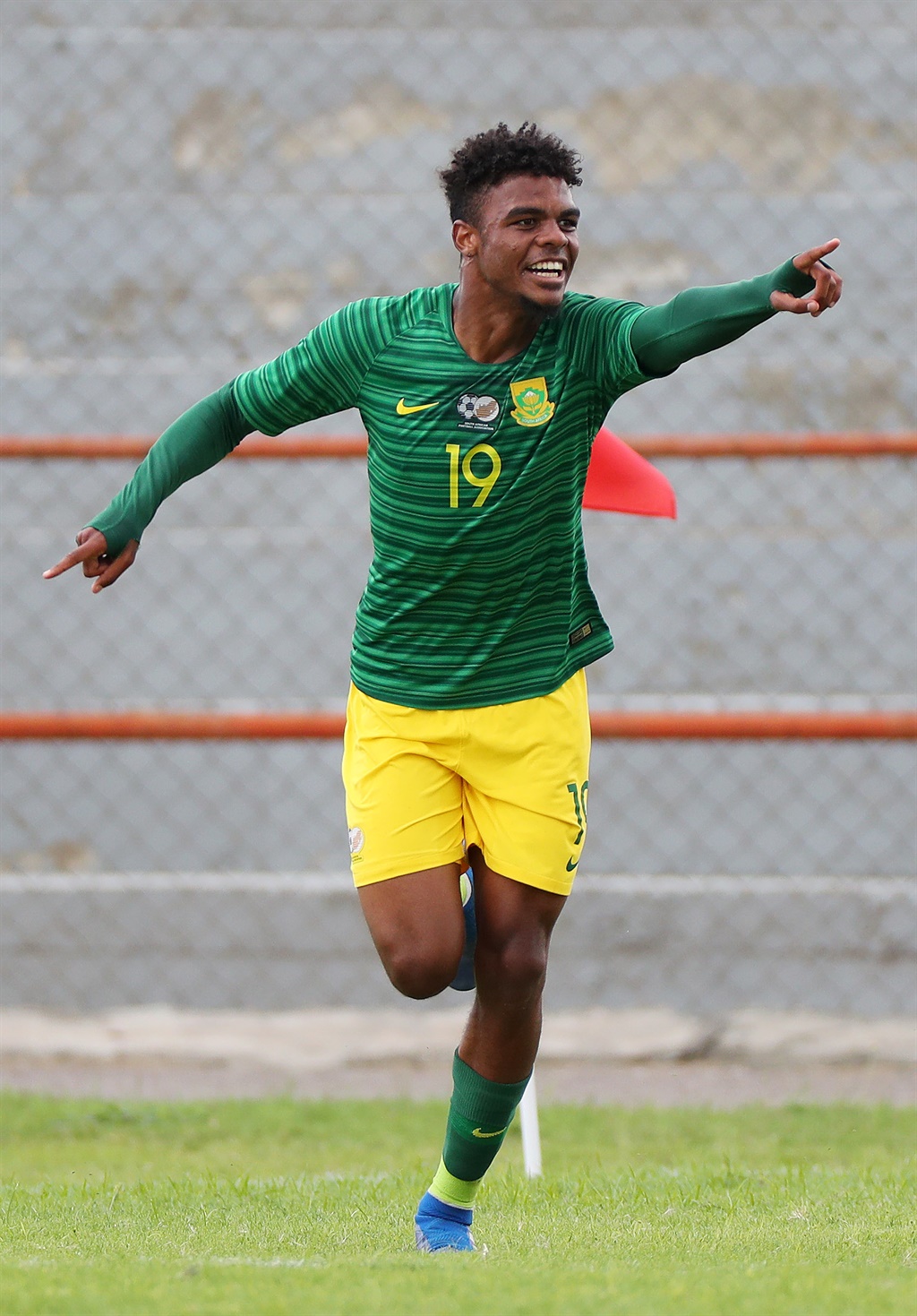 Amajita striker Lyle Foster's absence at the CAF U-20 Cup of Nations is being felt.
Photo: BackpagePix  