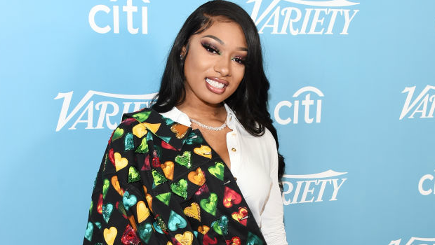 - Megan Thee Stallion arrives at the 2019 Variety's Hitmakers Brunch. Photographed by Amanda Edwards