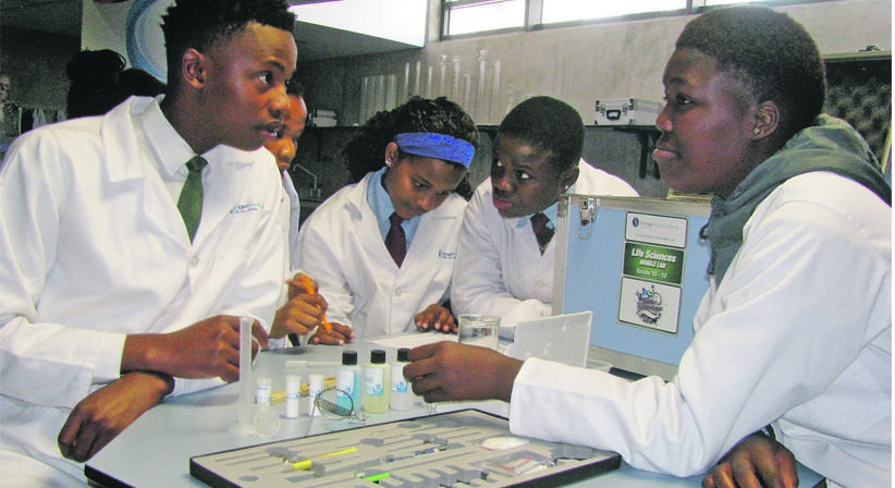 Mzansi has fallen behind in maths, science and technology education.   Photo by Kopano Monaheng