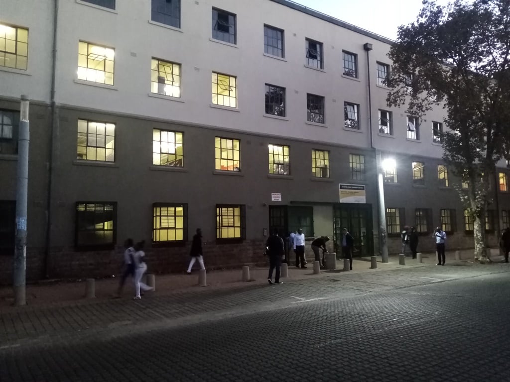 The No 3 Kotze Street homeless shelter in Hillbrow received the green light from MEC Panyaza Lesufi on Thursday evening to house homeless people for the duration of the national lockdown period. Picture: Molebogeng Mokoka
