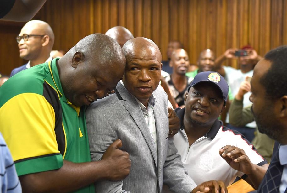 Scenes inside the Johannesburg high court after the court ruled that the decision to disband the ANC's North West PEC was unlawful. Picture: Felix Dlangamandla/Netwerk24