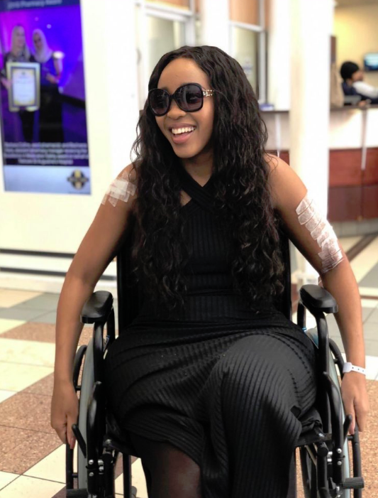 Sbahle Mpisane Recovering 